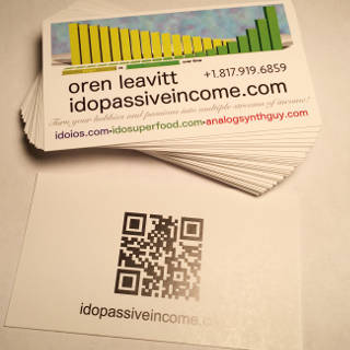 I Do Passive Income Business Cards